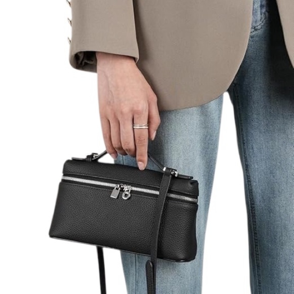 Crossbody top-handle mini bag